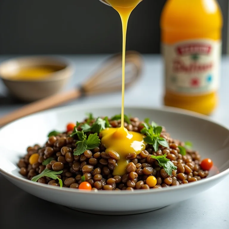 Vinagrete de Dijon caseiro