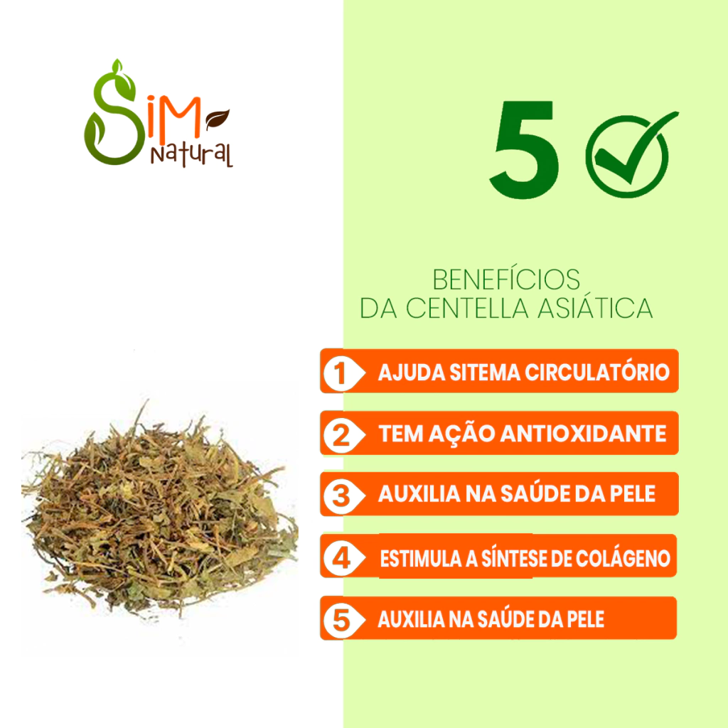 Dica #4: Experimente a Centella Asiática em Cápsulas se o Sabor do Chá não Agradar - inspiração 2