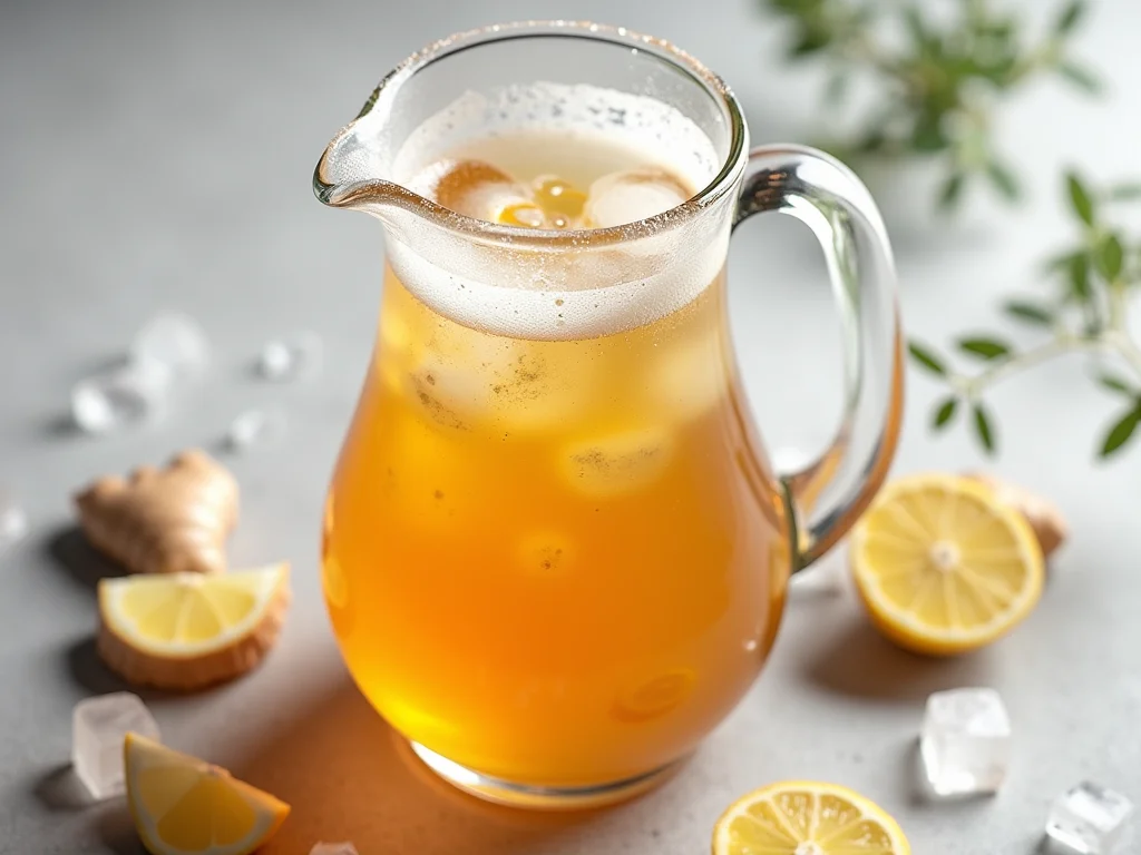 Chá Gelado de Gengibre: O Segredo Refrescante de 2026!