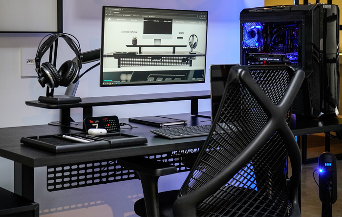 Dica 10: Mesas com Furação Inteligente: Invista no Design Funcional - inspiração 2