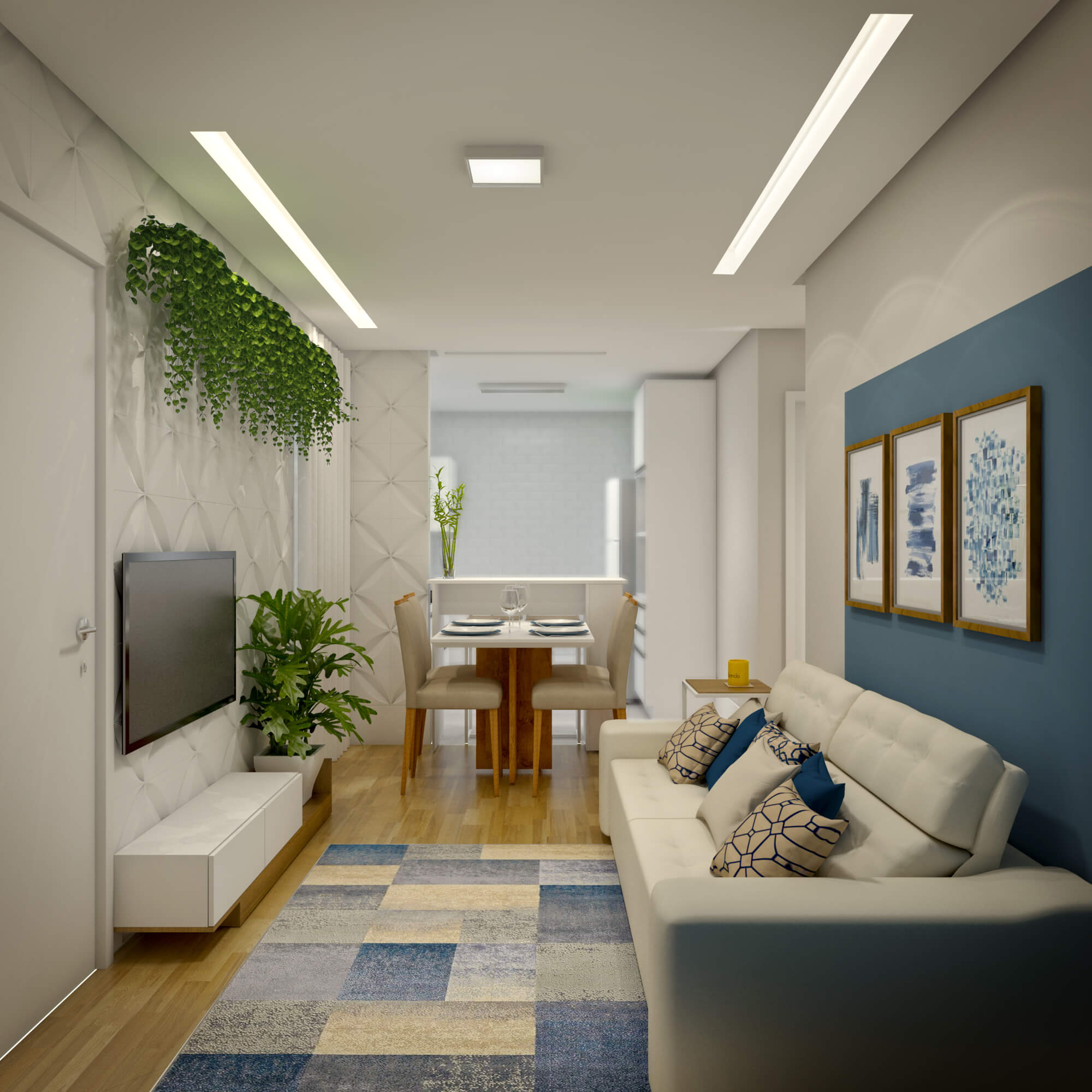 Cores Neutras com Toques Vibrantes: A Base Perfeita - inspiração 3