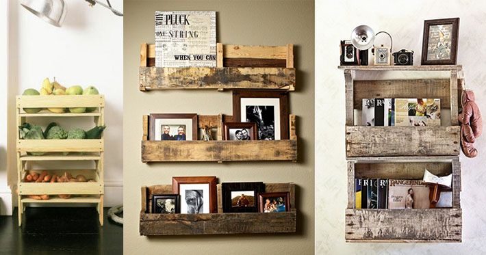 Estante Minimalista: Menos é Mais com Caixotes - inspiração 2