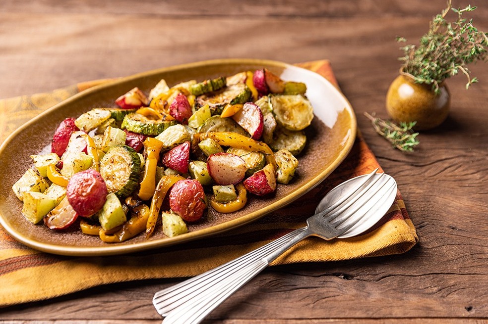 A escolha dos legumes: Variedade é a chave - inspiração 3