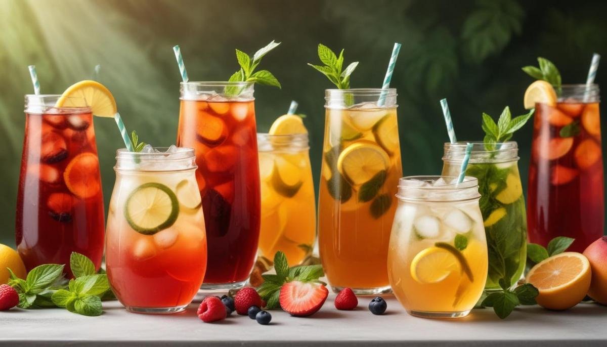 Melhores chás para preparar gelado em casa