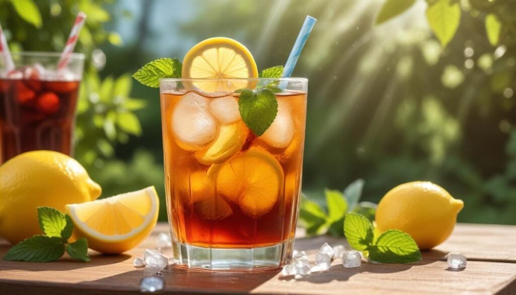 Chá gelado: receitas fáceis, benefícios e dicas para o verão perfeito (68 caracteres)