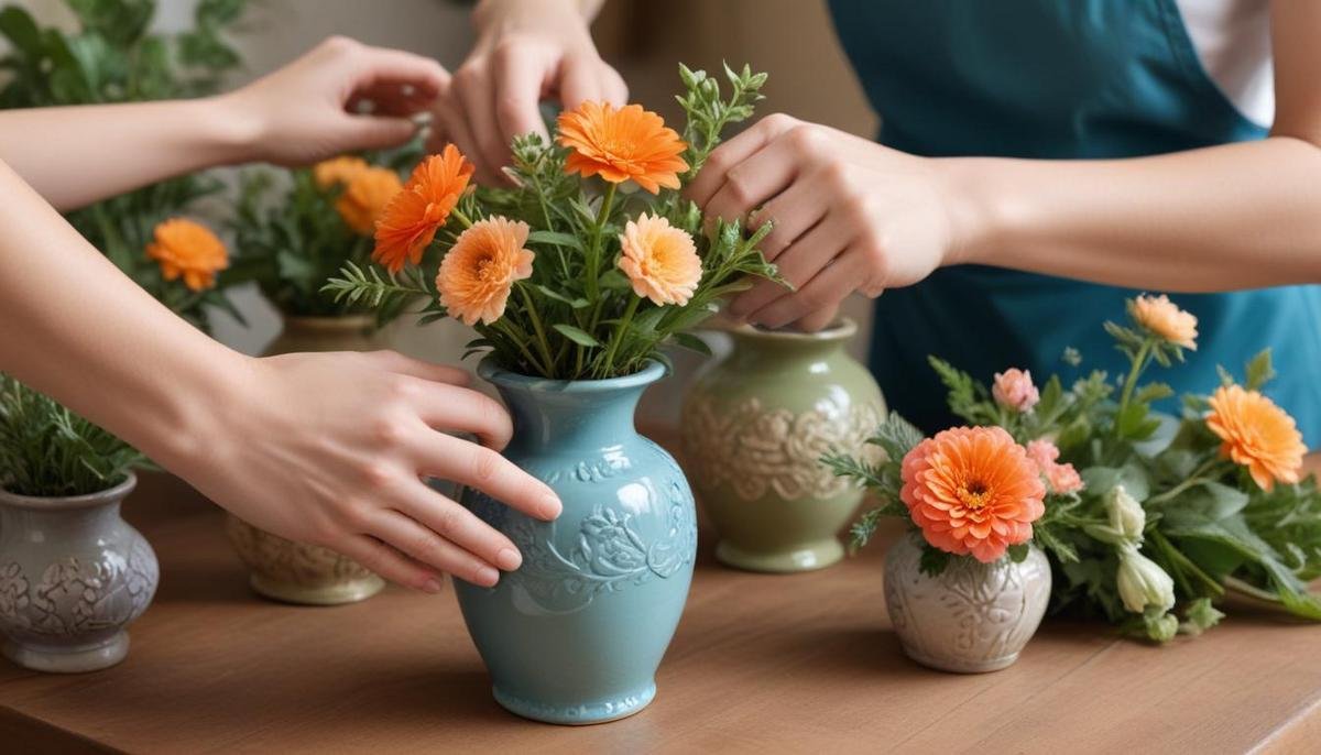 Conclusão: flores para decoração e o toque final