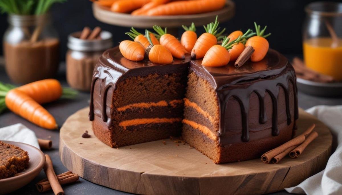 Ingredientes essenciais para o bolo de cenoura Ingredientes essenciais para o bolo de cenoura