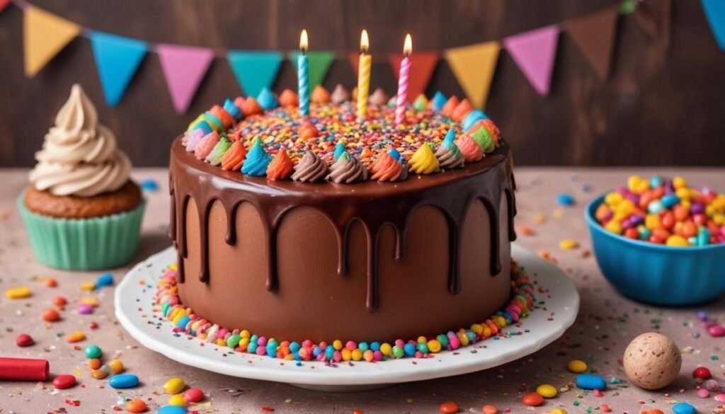 Bolo de chocolate para crianças: decoração fácil e irresistível em minutos!