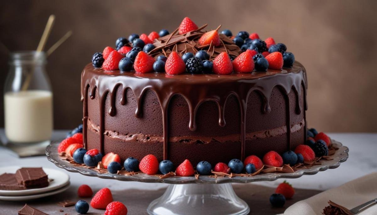 Conclusão: seu bolo gourmet pronto