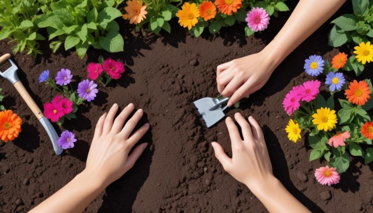 Cuidados essenciais com flores em canteiro Cuidados essenciais com flores em canteiro