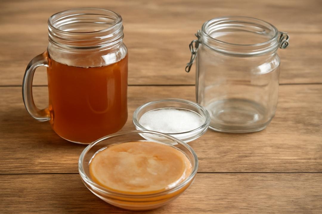 Receita passo a passo de kombucha caseiro Receita passo a passo de kombucha caseiro