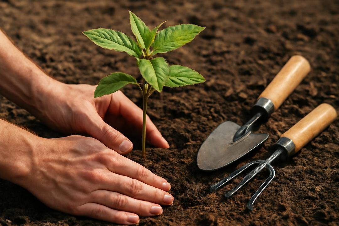 Cuidados diários com árvores frutíferas