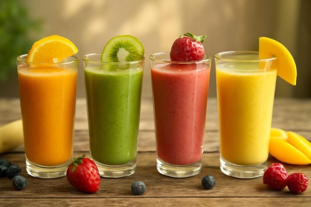 Smoothie de frutas: 5 receitas fáceis para energia e saúde o dia todo