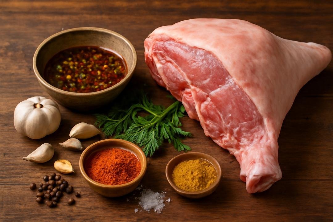 Passo a passo para assar o pernil suíno perfeito