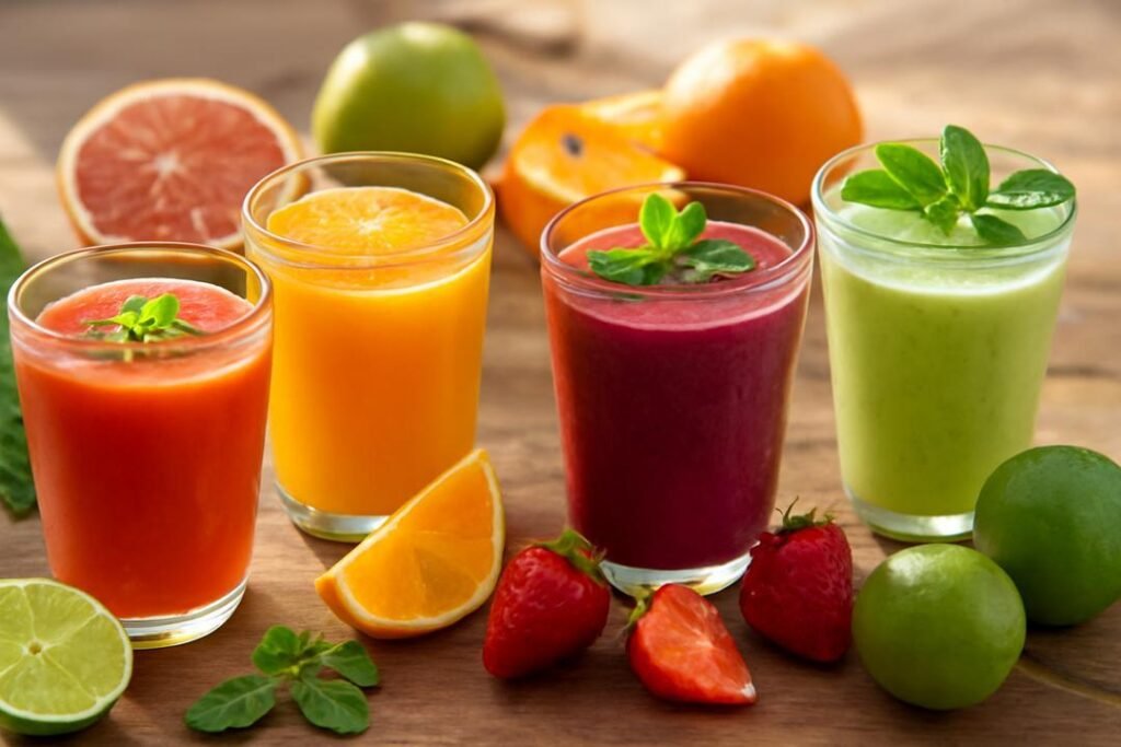 Bebidas naturais: descubra como transformar sua saúde com opções frescas e saborosas