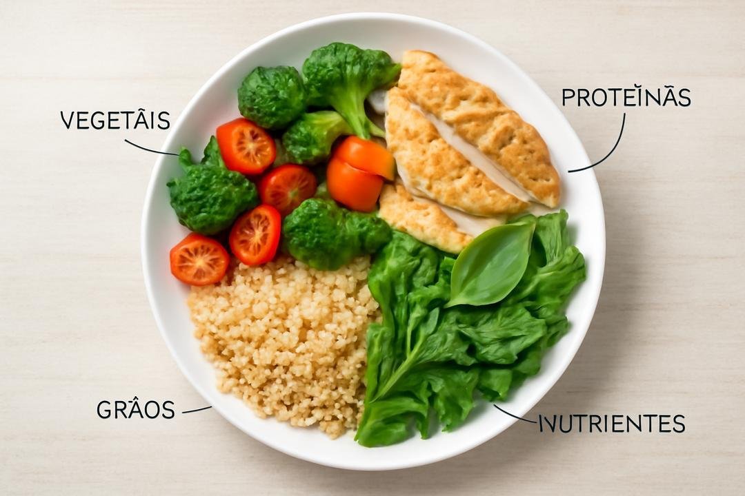 Como montar um cardápio saudável e prático Como montar um cardápio saudável e prático
